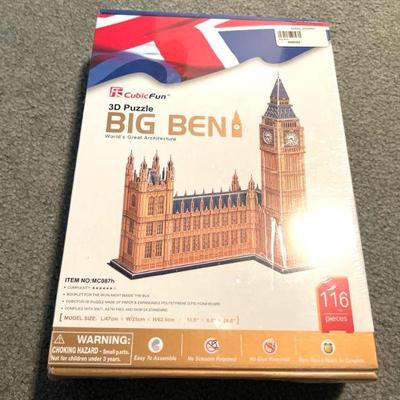 Cubic Fun Big Ben 3D Puzzle - UNOPENED