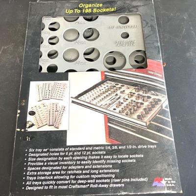 Craftsman Socket Organizer for Roll-Away Drawers