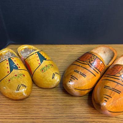Vintage Dutch Wooden Shoes