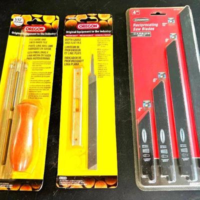 Oregon File Guide, Flat File and Warrior Reciprocating Saw Blades