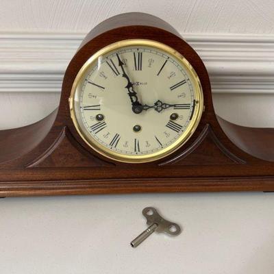 Howard Miller Triple Chime Mantle Clock w/ Key