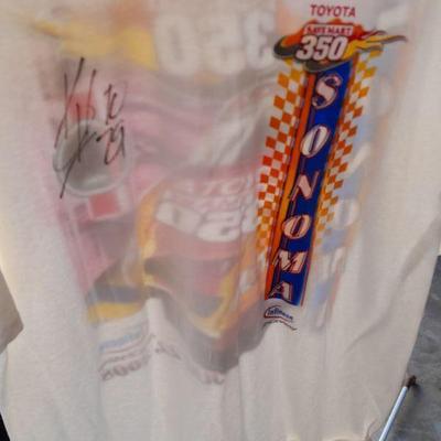 Kevin Harvick autographed shirt