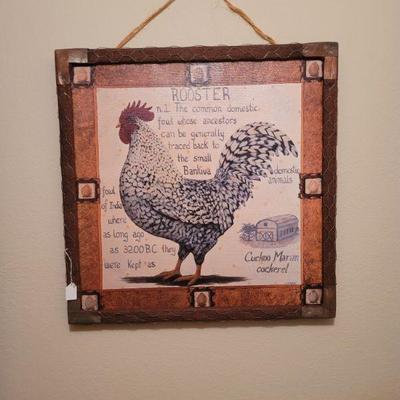 Lots of Rooster decor