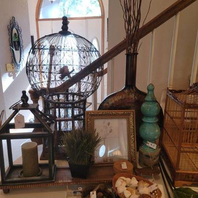 Antique birdcage