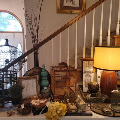 Antique bird cages