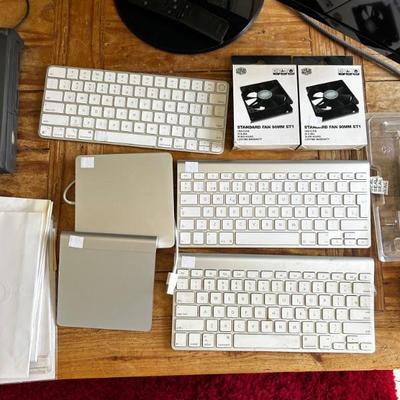 Apple magic trackpads and Apple key boards