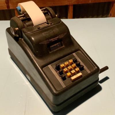 Underwood adding machine