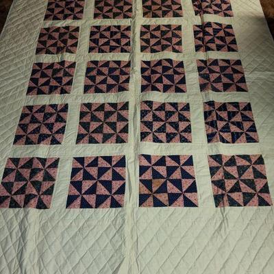 86" x 68" quilt