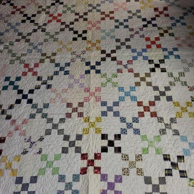 85" x 76" box quilt