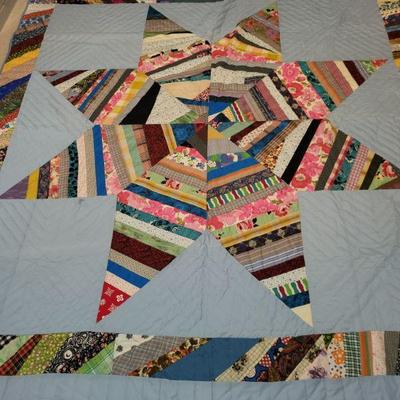 91" x 82" Starburst quilt