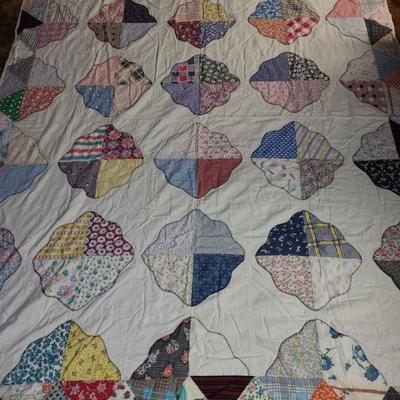 81" x 65" quilt 