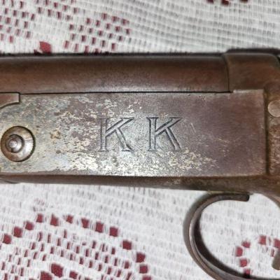 Antique K K 12 ga. Shotgun