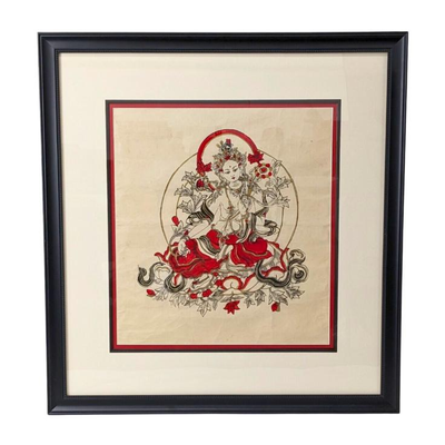 Goddess Tara Handcrafted Nepal Poster, Frames