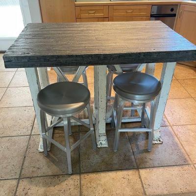 Farmhouse style kitchen island 