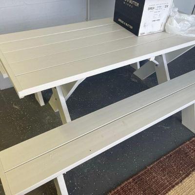PVC picnic tables 