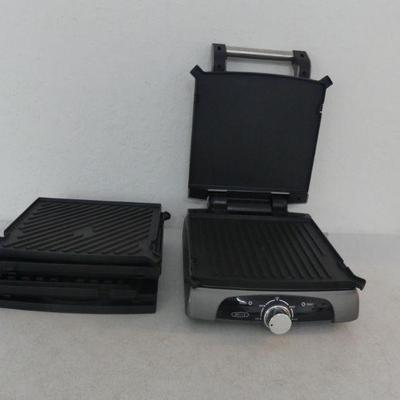 Bella 8-in-1 Grill/Panini Press/Waffle Maker with 8 Changeable Plates 