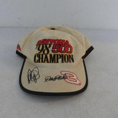Signed/Numbered #3 Dale Earnhardt Daytona 500 '98 Champion Cap - 12,788/15,000 