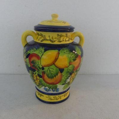Vintage Hand Painted for Nonnie's Urn Cookie Jar