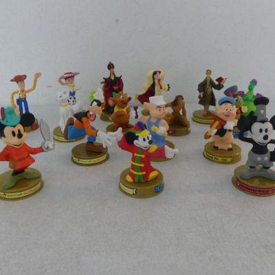 Vintage 2002 McDonald's Walt Disney 100 Years of Magic Happy Meal Toys - 16 in All