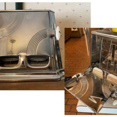 1930s Art Deco Son-Chief Toaster, sides open for bread, great working order, Series 680