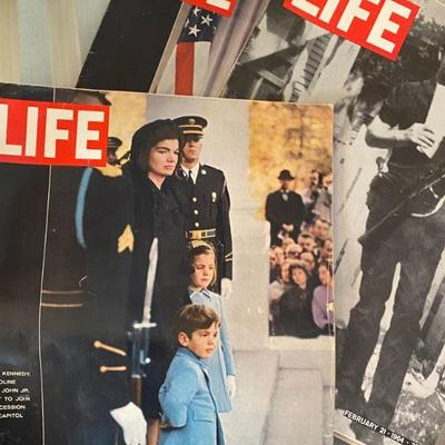 Vintage and Historic Life Magazines