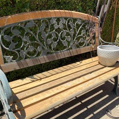Outdoor bench