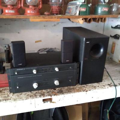 Crown Electronics Series 2000-3000, Bose Speakers
