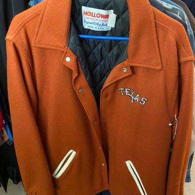 Vintage Texas Longhorn Original College Jacket, size Large