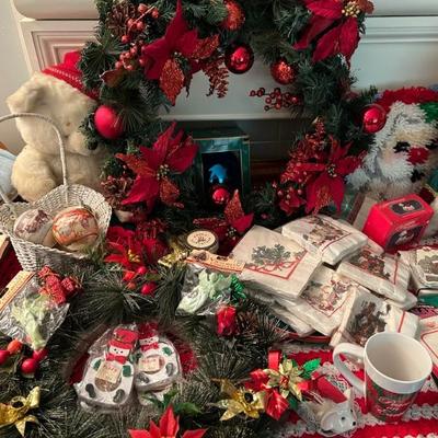 Christmas Table Ornament, Wreaths
