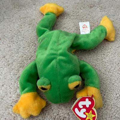 Legs the Frog Beanie Baby
