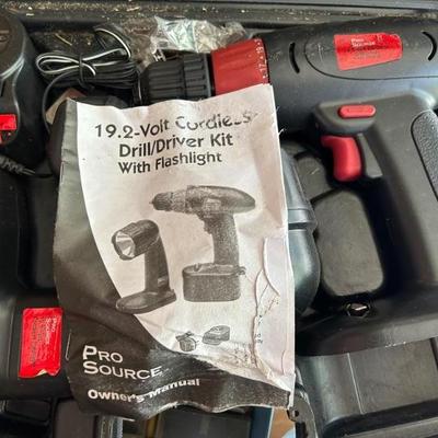 Pro Source Drill/Driver Kit