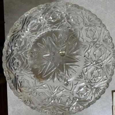 Toscany Crystal Serving Plate