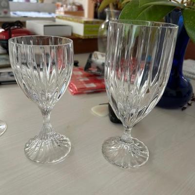 Mikasa Crystal Goblets