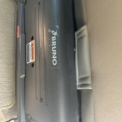 Comes with Bruno remote control passenger seat for handicap usage