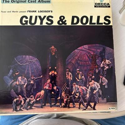 Original Cast Album Guys & Dolls Vinyl Album