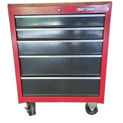 Lot 500-215  
Craftsman Five Drawer Tool Chest