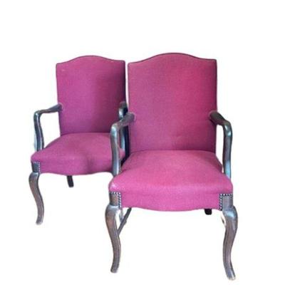Lot 447  
Wood Industries Vintage Accent Arm Chairs