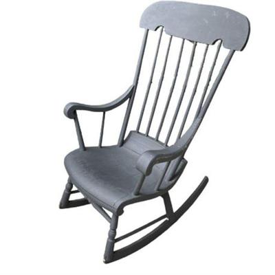Lot 024-143B  
Antique American Pennsylvanian Maple Rocking Chair