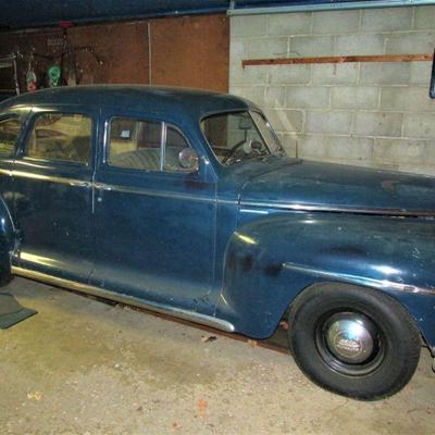  1946 Plymouth Special Deluxe (BID ITEM) (needs work)