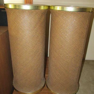 Mid-century Leonhardt LH-190 speakers