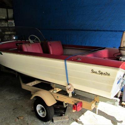  1965 Sea Sprite boat (BID ITEM)