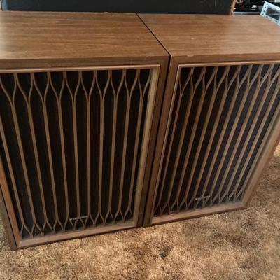 Kenwood KL-777A mid-century speakers