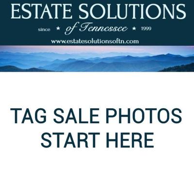 Tag Sale Photos Start Here!