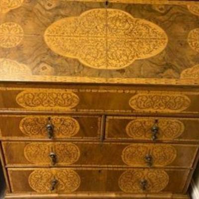 Beautiful marquetry desk