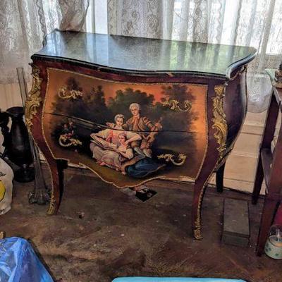 Vintage Louis XV Style Dresser 