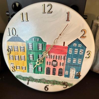 RAINBOW ROW CLOCK