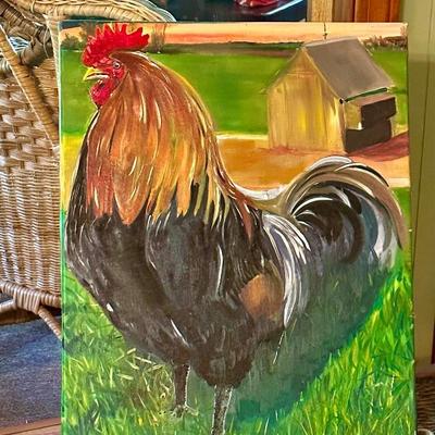 Rooster Painting  