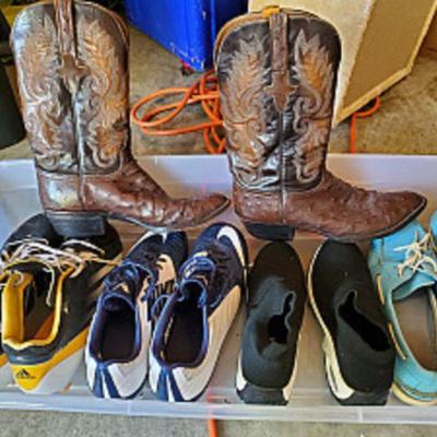 LOTS OF SHOES AND BOOTS