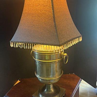 RALPH LAUREN BRASS LAMP