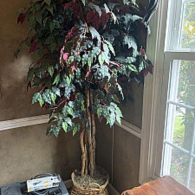 LOTS OF FAUX PLANTS AND TREES